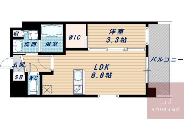 Luxe新大阪西の物件間取画像