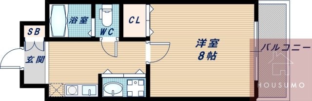 ベルクレール緑地公園の物件間取画像