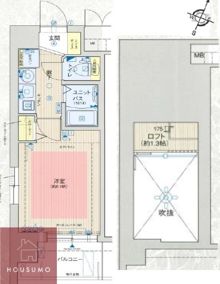 エステムコート新大阪Ⅴソレックスの物件間取画像