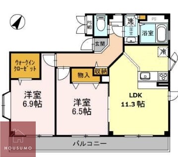 リカーハウスの物件間取画像