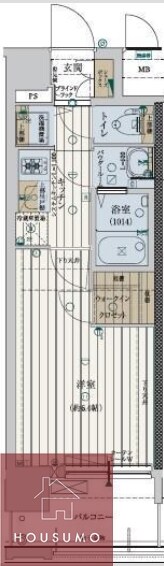 ファーストフィオーレ塚本リベルテの物件間取画像