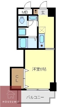 シティコート新大阪の物件間取画像