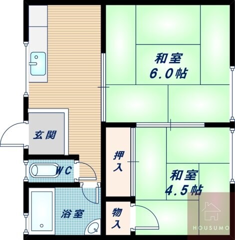 物件間取画像