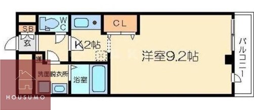 十三本町ウインズマンションⅡの物件間取画像