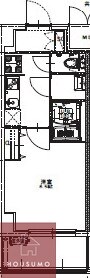 アルティザ江坂の物件間取画像