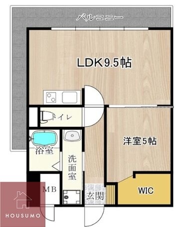 サムティ新大阪WESTの物件間取画像