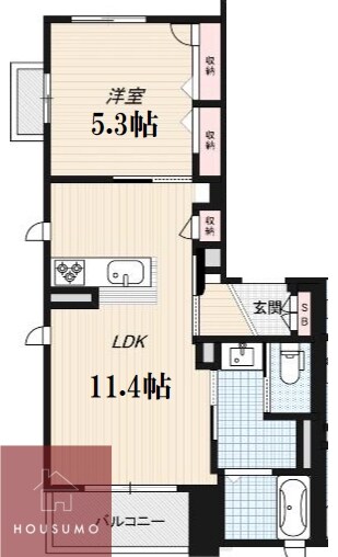 ShaMaison　TSUKASAの物件間取画像