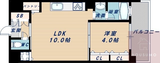 Mid Court新大阪の物件間取画像