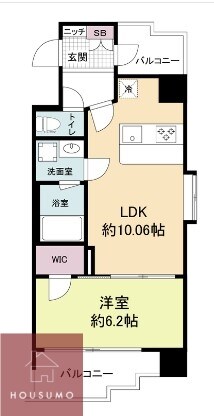 スプランディッド新大阪Ⅴの物件間取画像