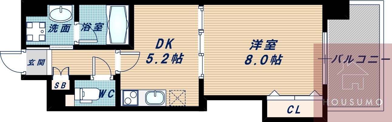 ア・ミュゼ新大阪の物件間取画像