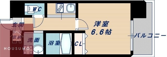 リバーヒルズ新大阪の物件間取画像