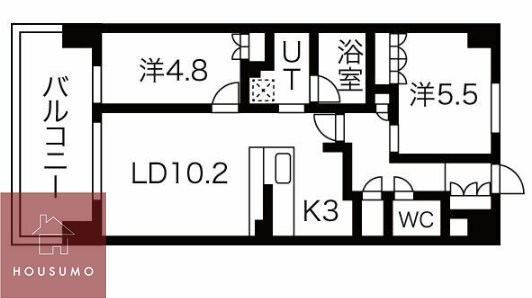 アーバンパーク淡路の物件間取画像