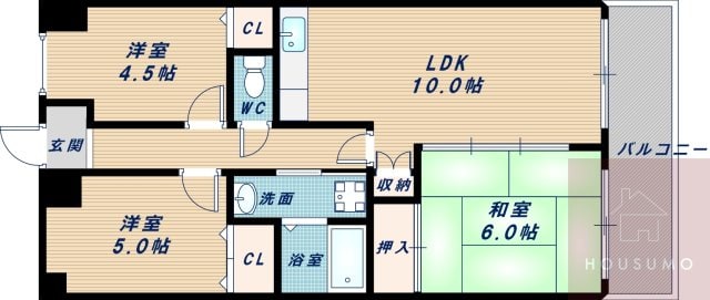 東光苑の物件間取画像