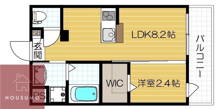 リアコート豊中岡町Ⅱの物件間取画像