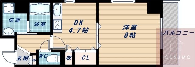 サンパティークの物件間取画像