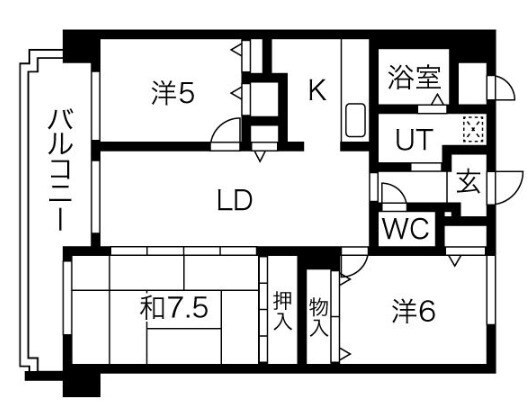 トゥールモンド森の物件間取画像