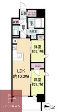 リビオメゾン新大阪の物件間取画像