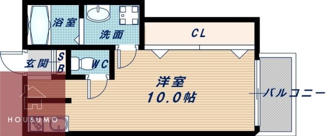 アロハ新大阪の物件間取画像