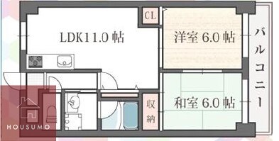 メゾン・ドゥ・ソレイユの物件間取画像