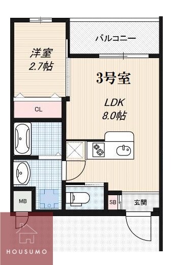 リアコート下新庄Ⅲの物件間取画像