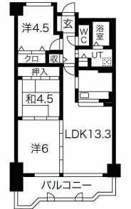 ウィステリア千里の物件間取画像