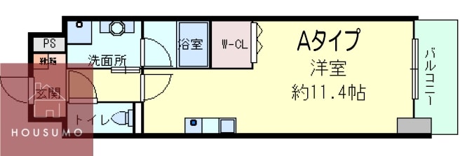 クレール十三の物件間取画像