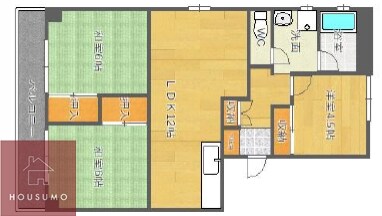 メゾンリラ千里山の物件間取画像