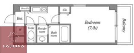 Uresidence新大阪の物件間取画像