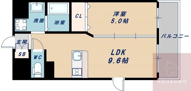 第1関根マンションの物件間取画像