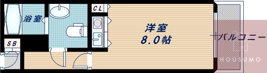 ミールズ新大阪の物件間取画像