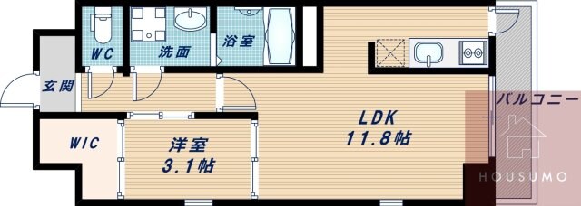 SCENE TRE（シェーネ　トレ）の物件間取画像