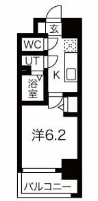 スプランディッドVの物件間取画像