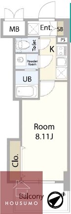 Luxe新大阪SOUTHの物件間取画像