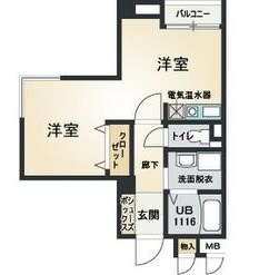 スクエアの物件間取画像