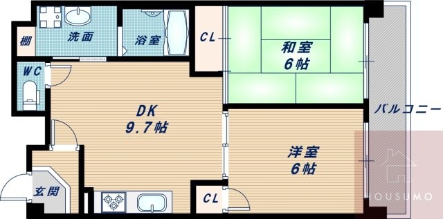 グロリアス北大阪の物件間取画像