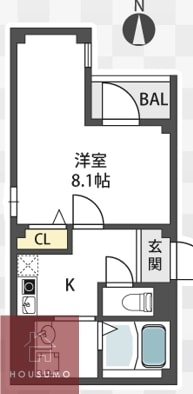 AXIS加島の物件間取画像