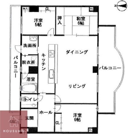 ハセはなみずきの物件間取画像