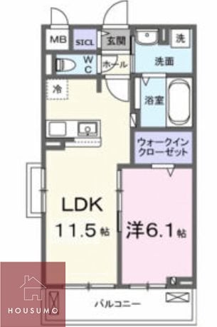 メゾン　アイランドの物件間取画像