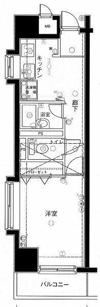 メインステージ赤羽北の物件間取画像
