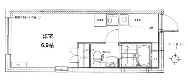 リノ西落合の物件間取画像