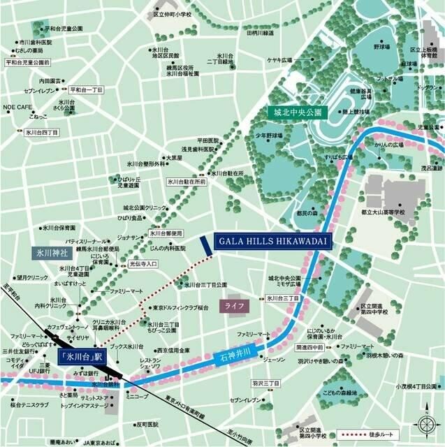 ガーラ・ヒルズ氷川台の物件内観写真