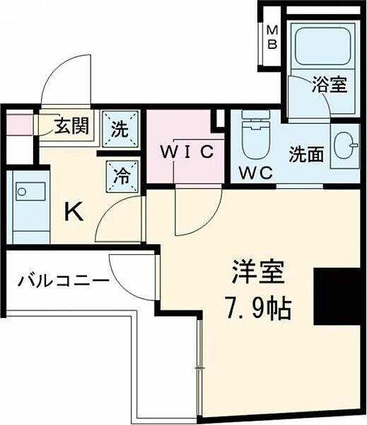 グランフォース東池袋の物件間取画像