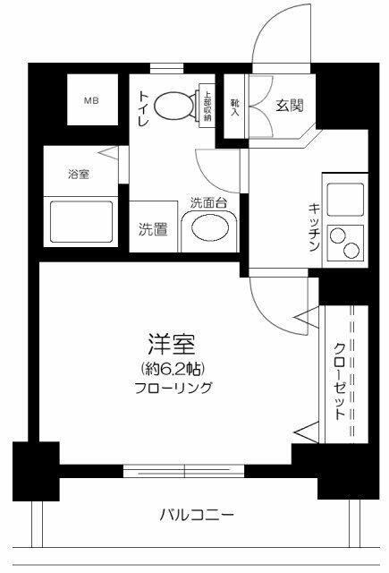 プレール・ドゥーク早稲田の物件間取画像