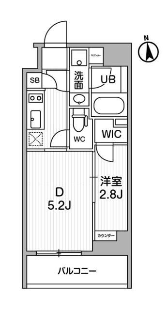 ＡＬＴＥＲＮＡ東池袋の物件間取画像
