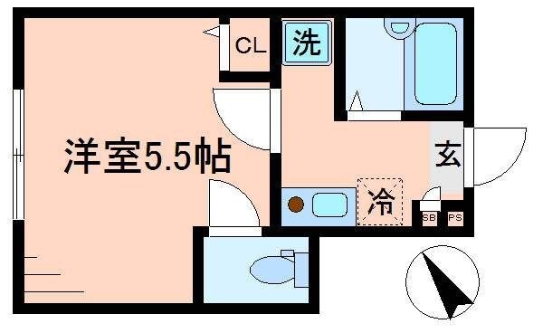 物件間取画像