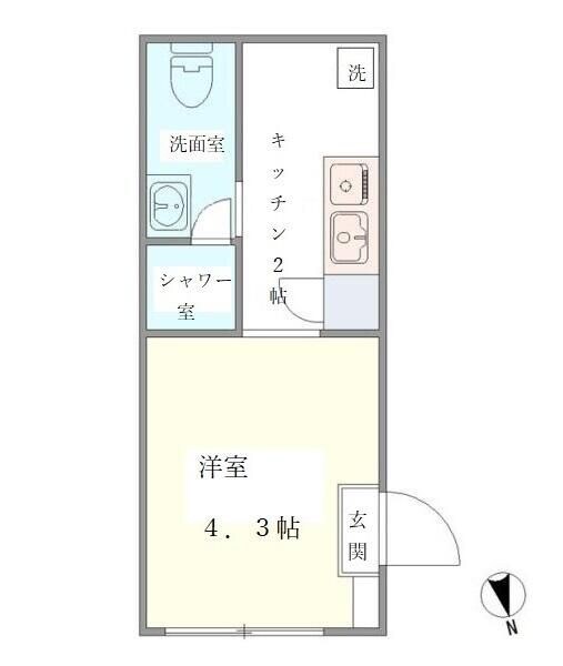 物件間取画像