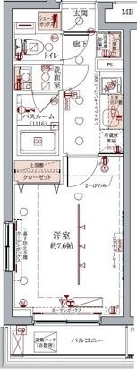 クレヴィスタ板橋志村の物件間取画像