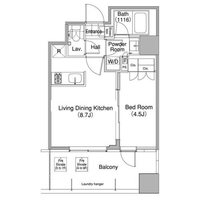 コンフォリア東池袋ＷＥＳＴの物件間取画像