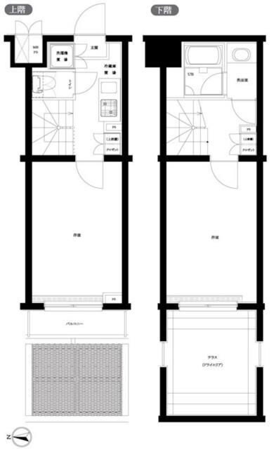 ルーブル早稲田六番館の物件間取画像