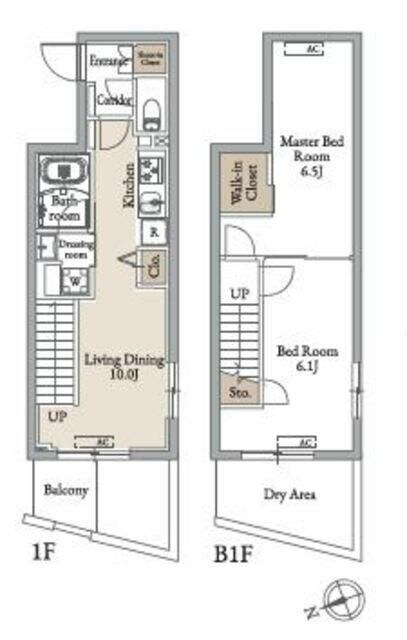 Ｌｉｖｅｇｅｏ　ｎａｋａｍｕｒａｂａｓｈｉの物件間取画像